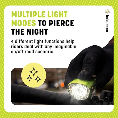 Miniatura 2 de LED Bike Light Set, USB Rechargeable Headlight and Taillight, Waterproof for E-Bikes, Scooters, and Mountain Bikes