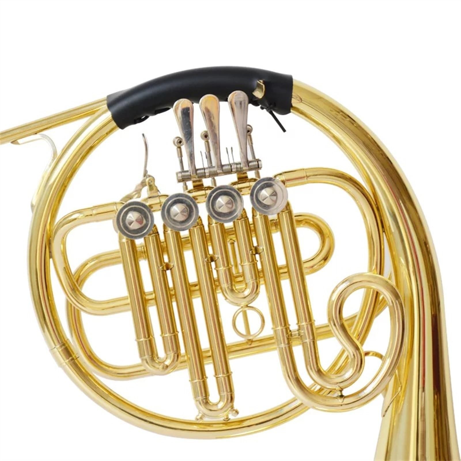 Cor Français Plat B 4 Touches À Une Rangée, Cor Français Fendu Pour Débutants, Pratique Du Cor Français Avec Accessoires Kit Cor D'harmonie