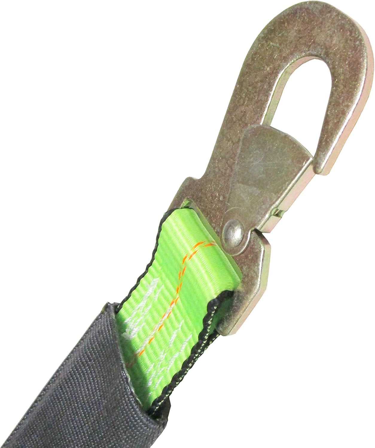 High Viz Green 2" x 8 FT Wheel Lift Lasso Tie Down Straps for Tow Dolly | Wheel Lift Truck Wrecker Car Hauler | Pack of Four