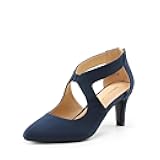 Women's Pumps Closed Pointed Toe Kitten Heels Elegant Party Wedding Dress Shoes for Women