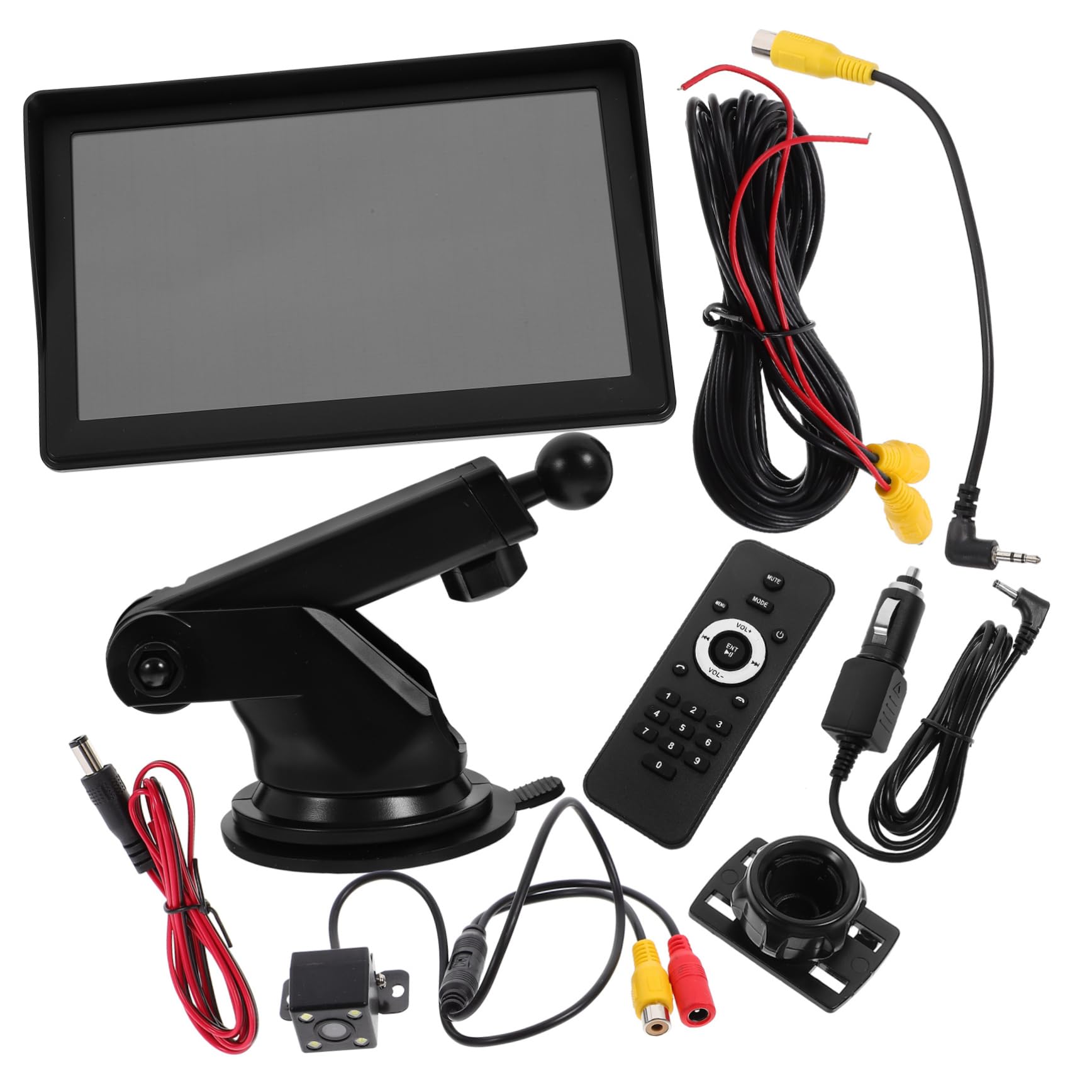 ULTECHNOVO Lecteur Multimédia de Voiture à Écran Tactile Autoradio sans Fil avec Caméra de Recul