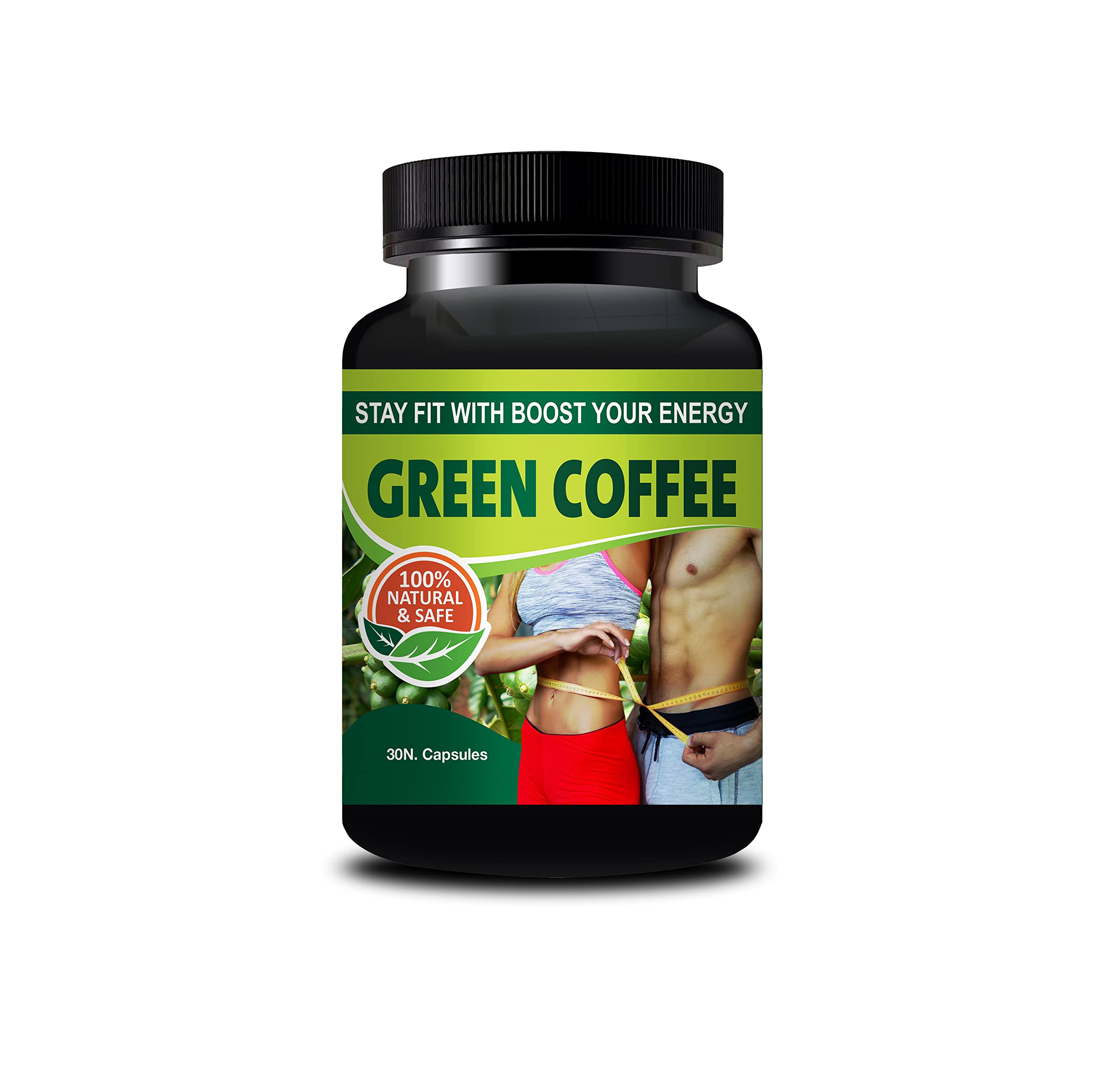 Green Coffee Health Tablet | Green Coffee Capsule For Fat Management (Pack Of 1, 30 capsule)