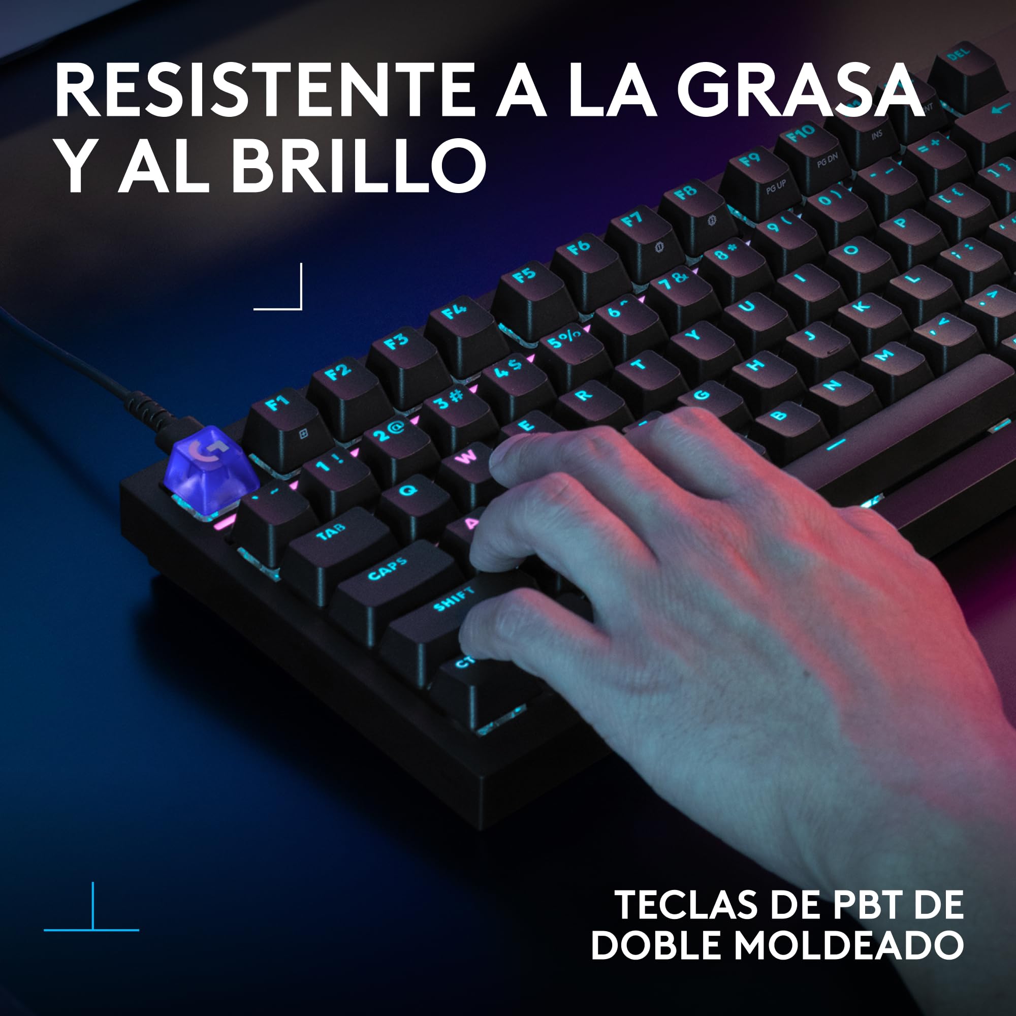 Logitech G G316 X 98 Teclado Gaming (ES) + G305 X Superlight Ratón - Negro