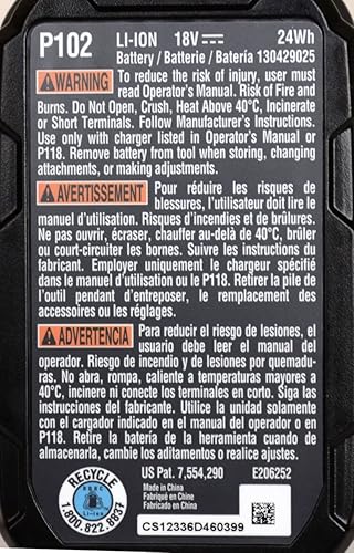 Miniatura 7 de Ryobi Paquete de batería y cargador de 18 V - Batería de 1.3 Ah, cargador de 18 V