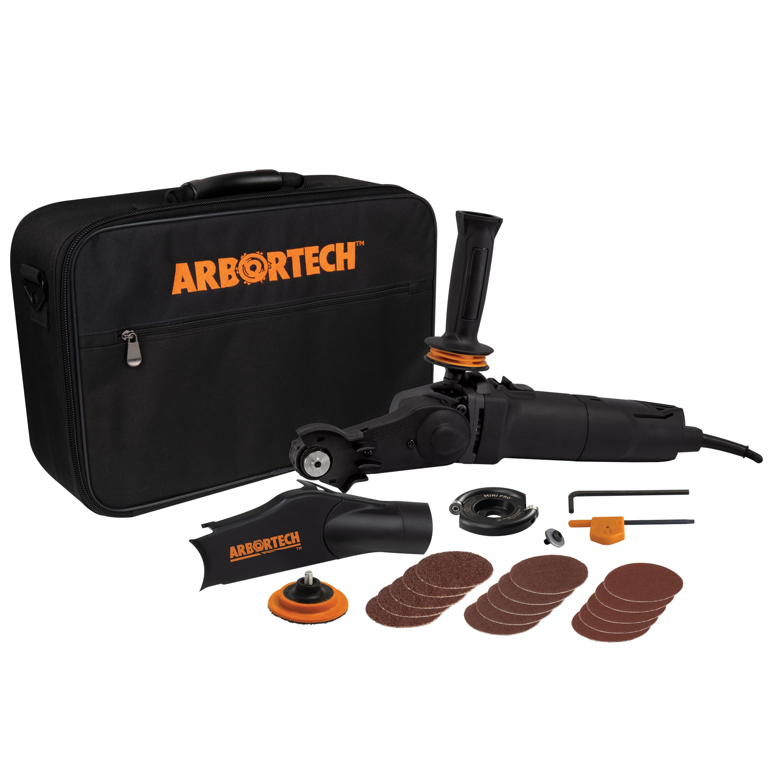 ARBORTECH Mini Carver 1.000W Power Tool 50MM Disc Wood Shaping Sculpting Texturing Sanding | MIN.FG.900.40