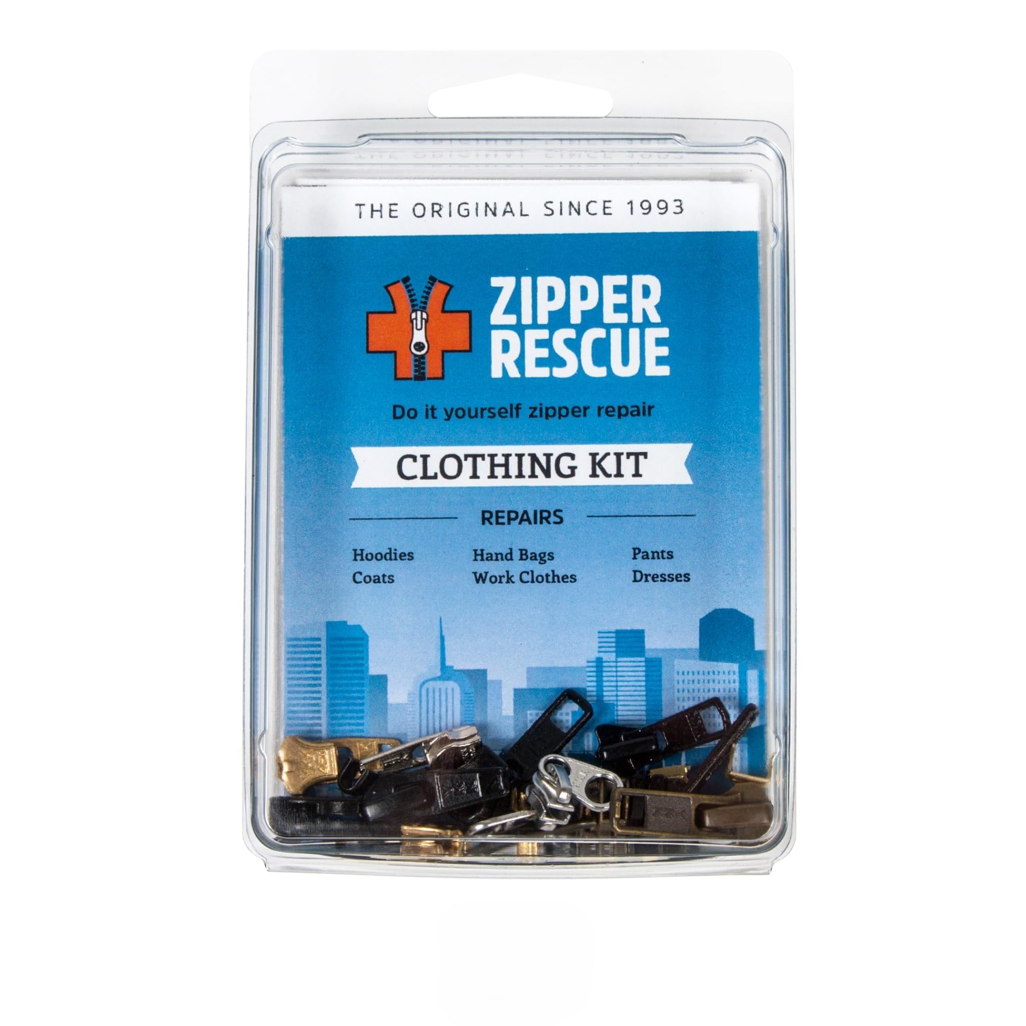 Zipper Rescue Zipper Repair Kits – The Original Zipper Repair Kit, Made in America Since 1993 (Clothing)