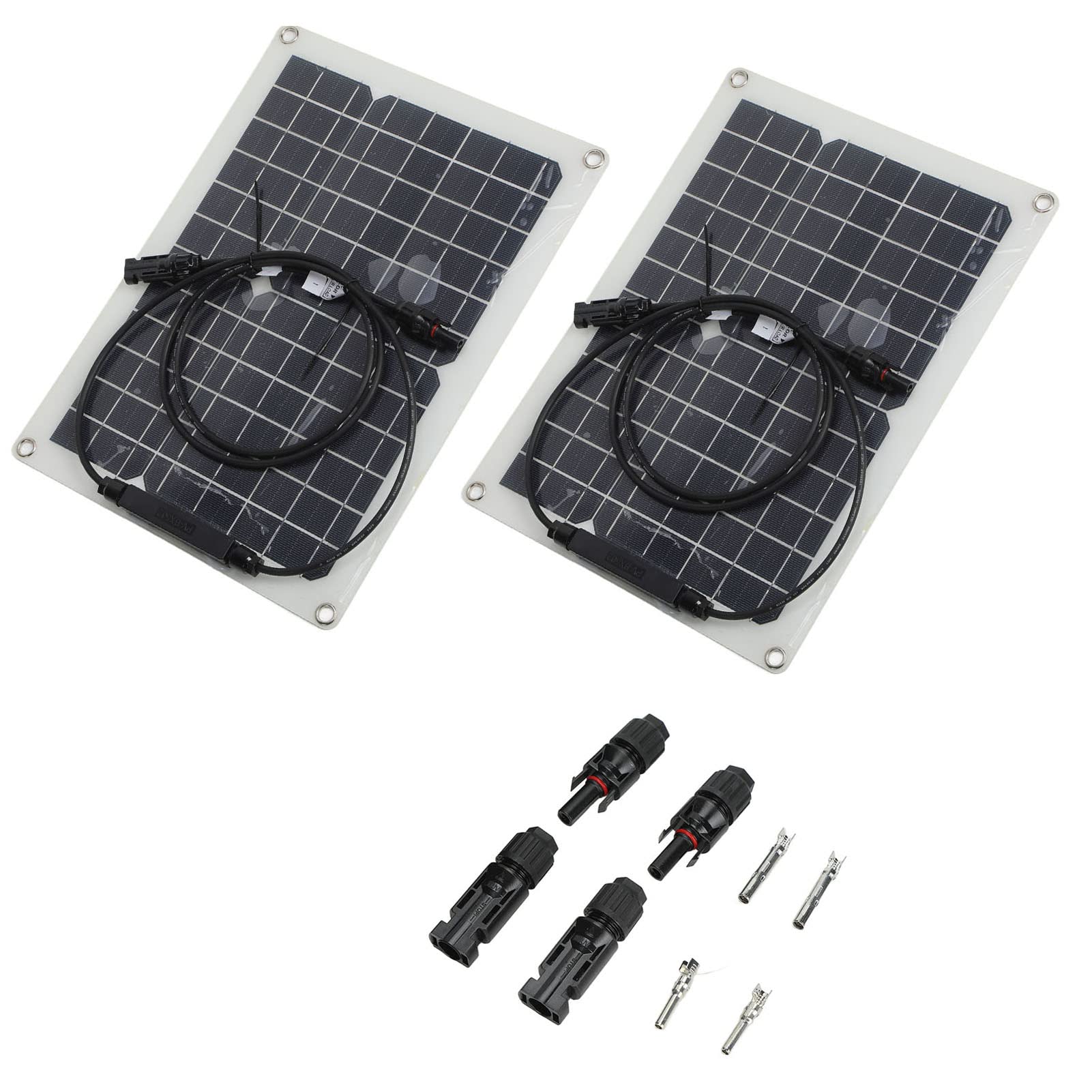 Cocoarm Panel ładowania Słonecznego 15 W Monokrystaliczna ładowarka Słoneczna Przenośna Wodoodporna ładowarka 18 V z wysoką konwersją VOC 20 V Do Samochodu RV Łódź Kemping Do Użytku na Zewnątrz