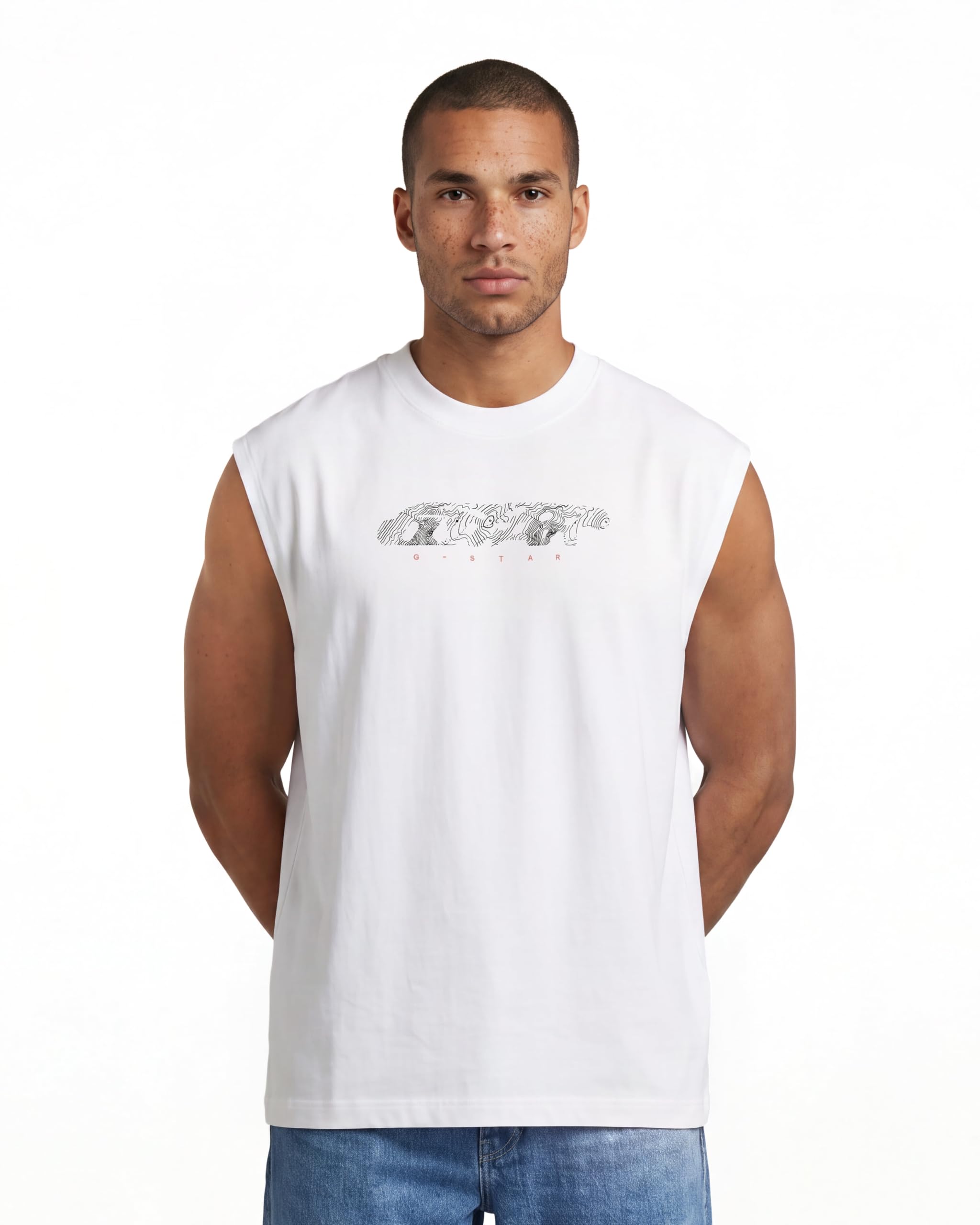 G-Star Loose GR SL R T T-Shirt Homme (Lot de 1)