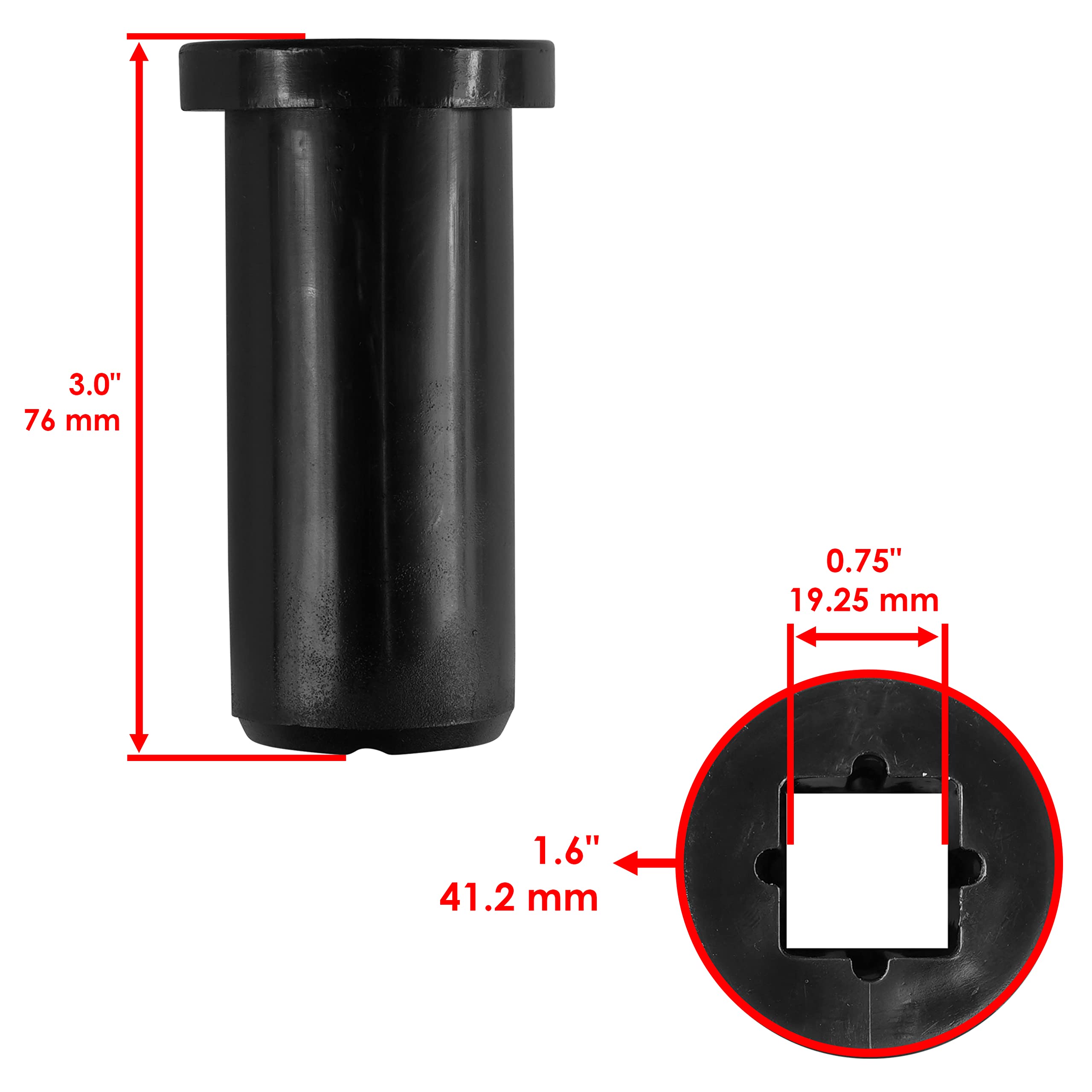 Amazon.com: Caltric Rear Suspension Stabilizer Bushings Compatible 