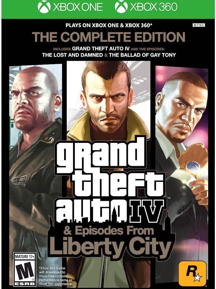 Grand Theft Auto IV Complete( Compatible for Xb360