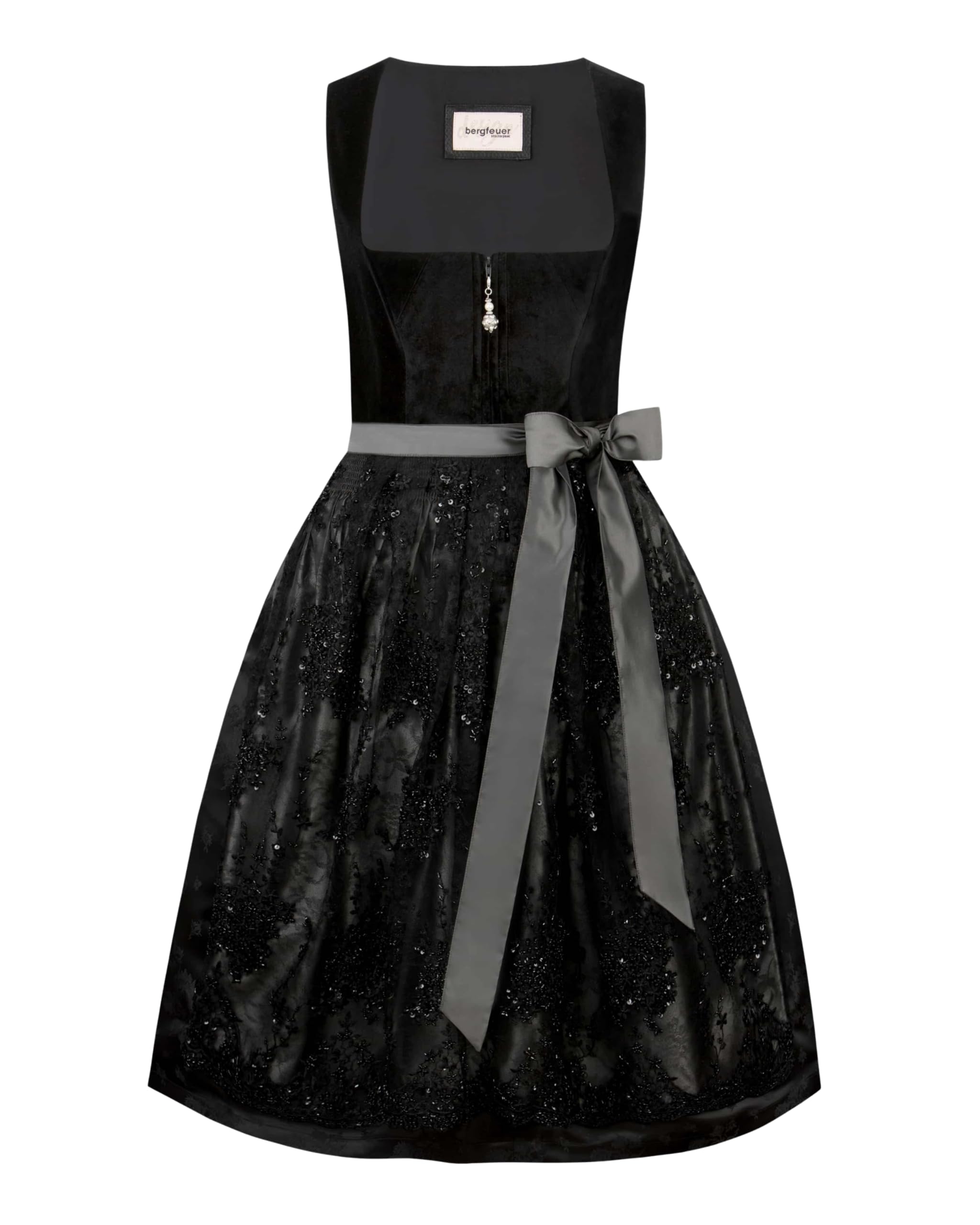 Stockerpoint Damen Dirndl Esta I Größe 32-48 I Bequemes Trachtenkleid mit Schürze & liebevollen Details I Atmungsaktiv & pflegeleicht I Perfekt für Trachten & Festlichkeiten