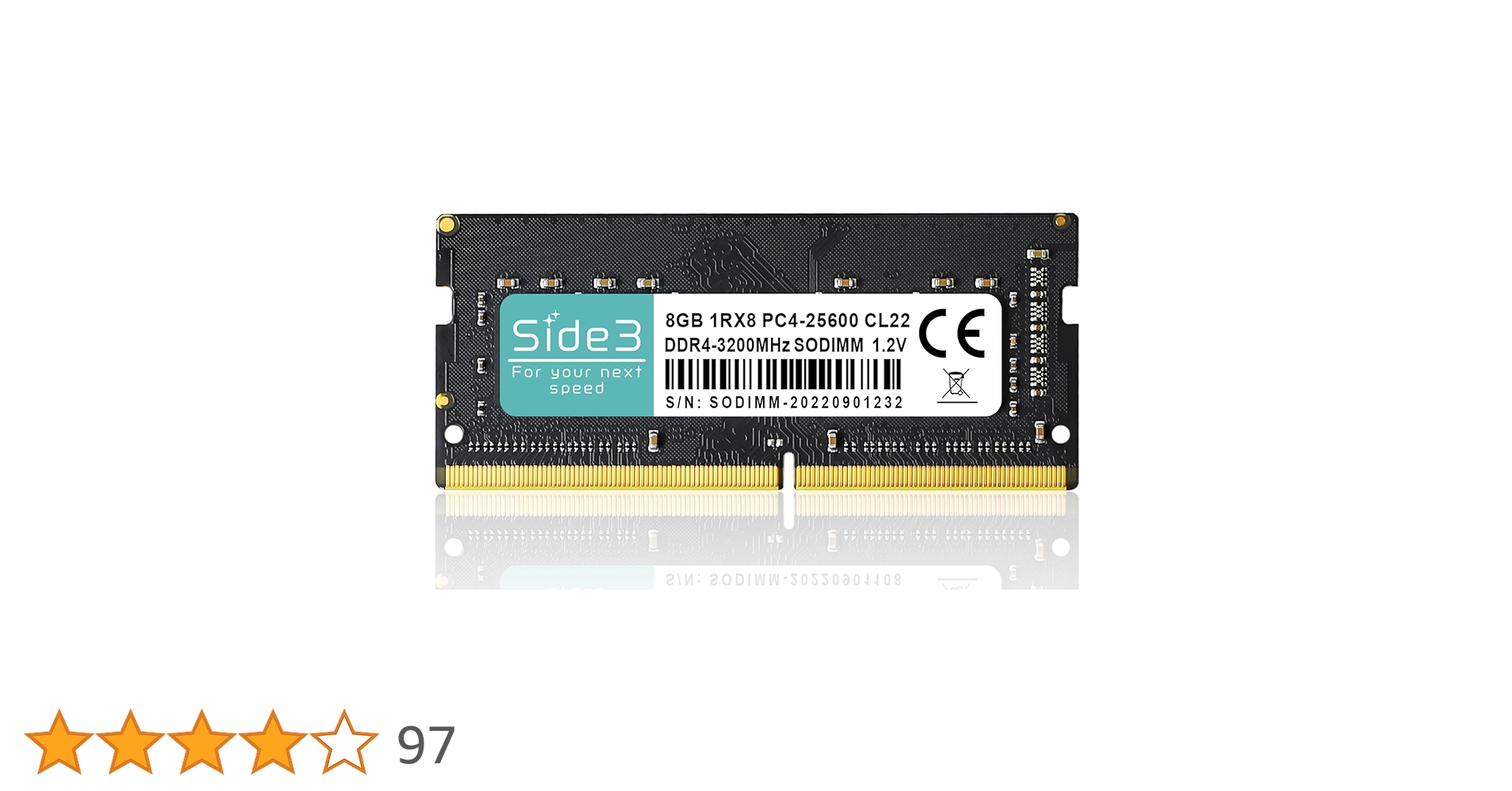 Amazon.co.jp: Side3 TOSHIBA dynabook増設 ノートPC用メモリ