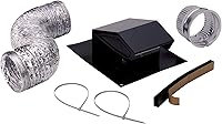 Vista 1 de Kit de ventilación de techo Broan-NuTone RVK1A, Negro