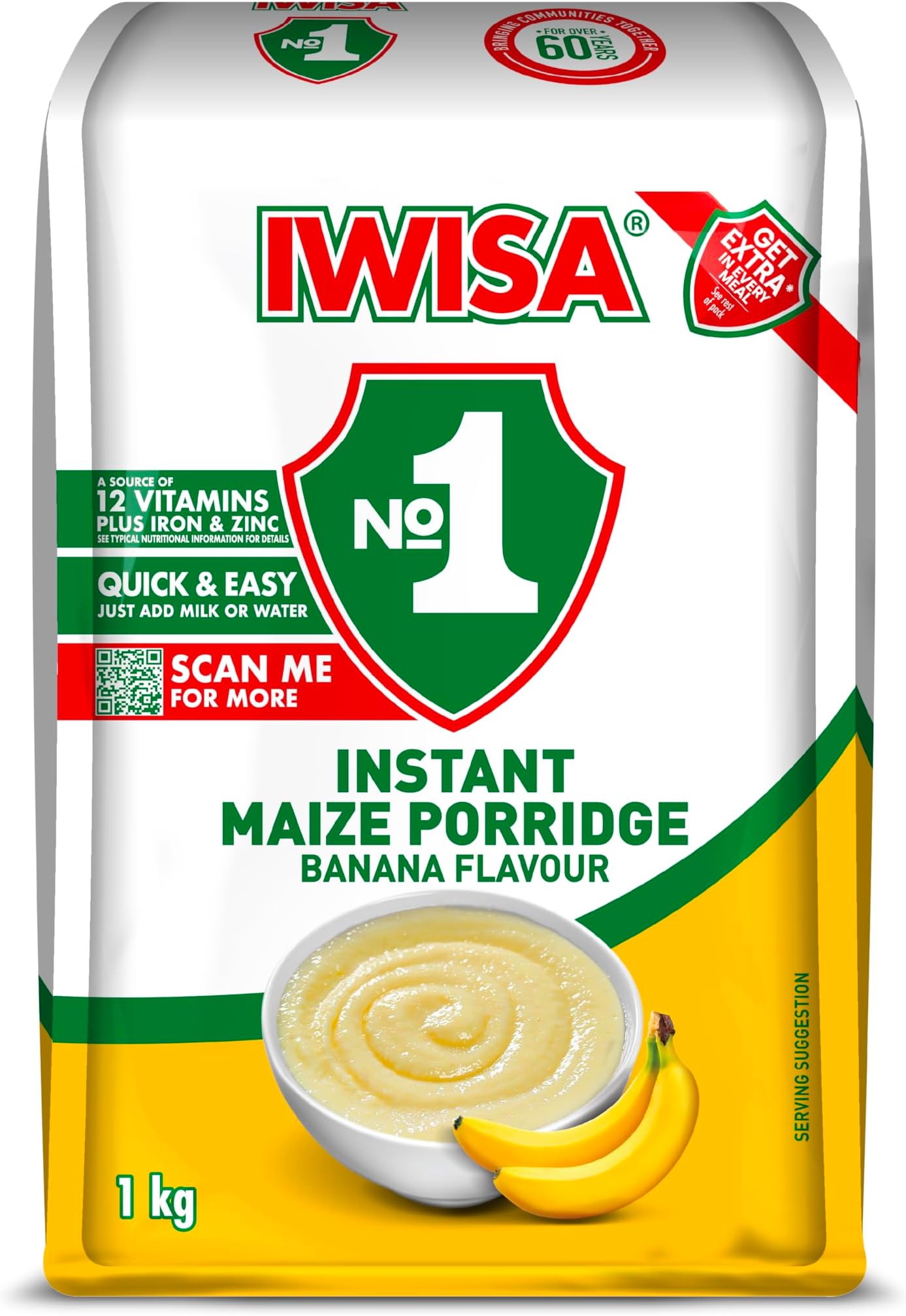 Instant Breakfast Porridge Banana