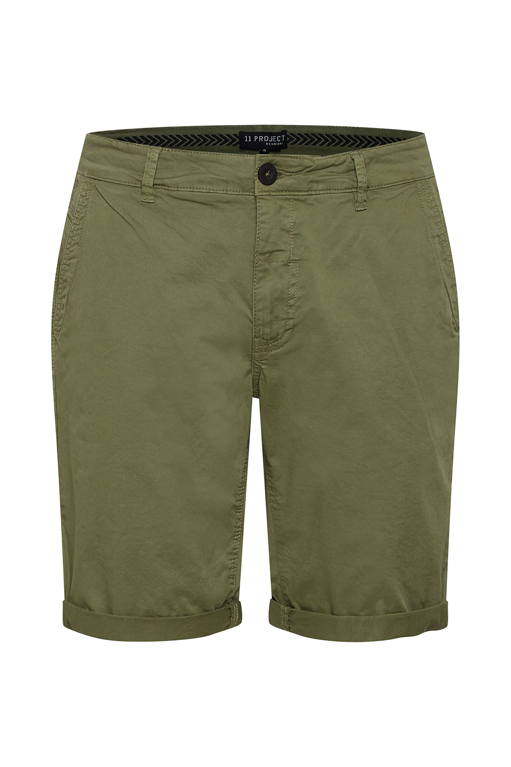 11 Project PRSiljan Herren Chino Shorts Bermuda Kurze Hose mit Stretch Regular Fit