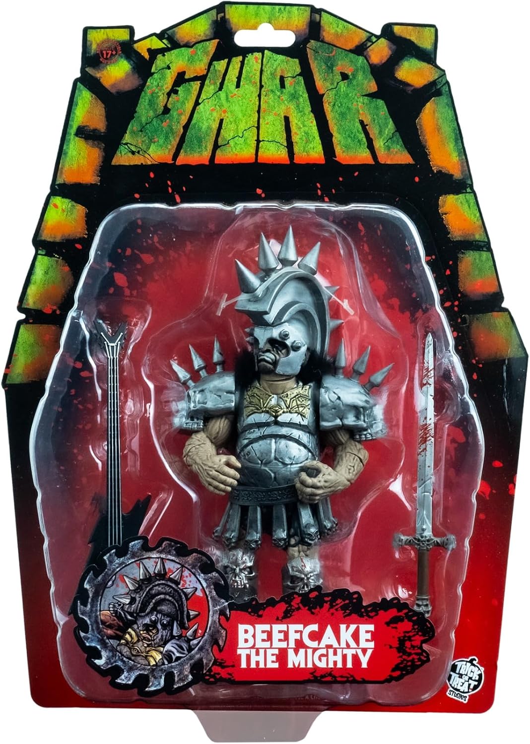 Trick Or Treat Studios GWAR Beefcake The Mighty Action Figure 5"