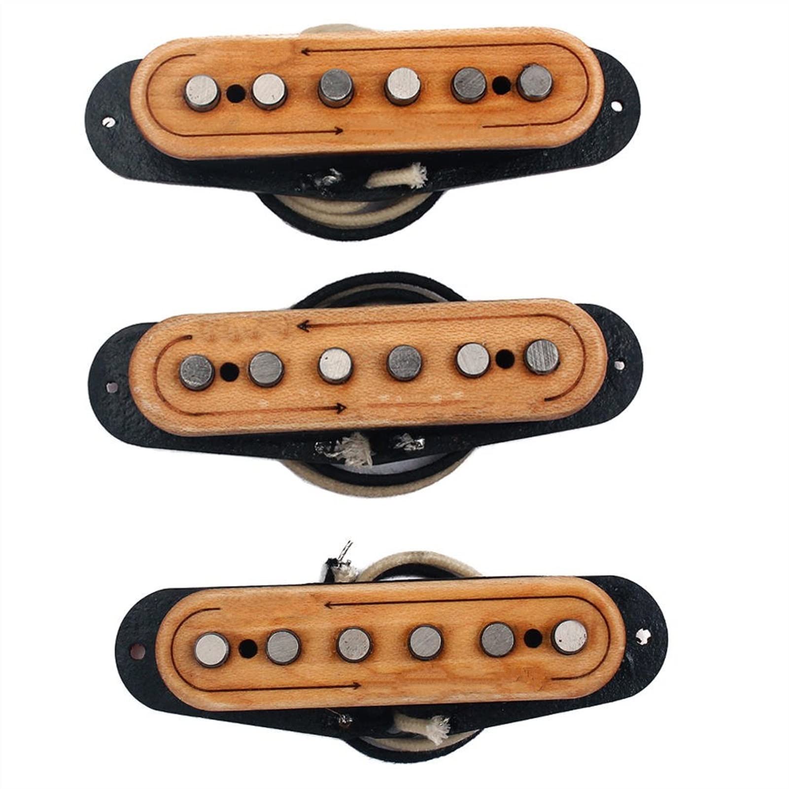 Humbuckers Pickups De Guitarra Maplewood De 3pcs Duraderas 50/50/52 para S T Guitarra Electrica