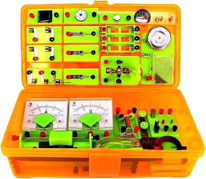 Manual, Experimental Research, Trial, Physics Experiment Box, Science Experiment Equipment, Basic Kit, School Physics, Teaching Material, Electrical Discovery Circuit Kit, Science Study