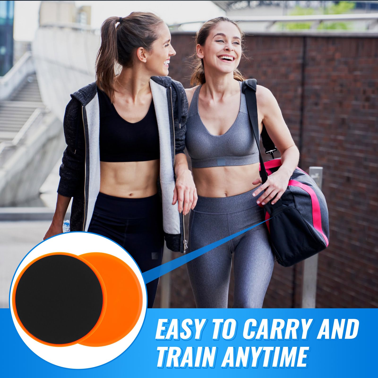 Wettarn 24 discos deslizantes para entrenamiento abdominal, discos deslizantes de doble cara, deslizadores de entrenamiento de fitness, equipo de ejercicio para suelos de gimnasio, entrenamiento de
