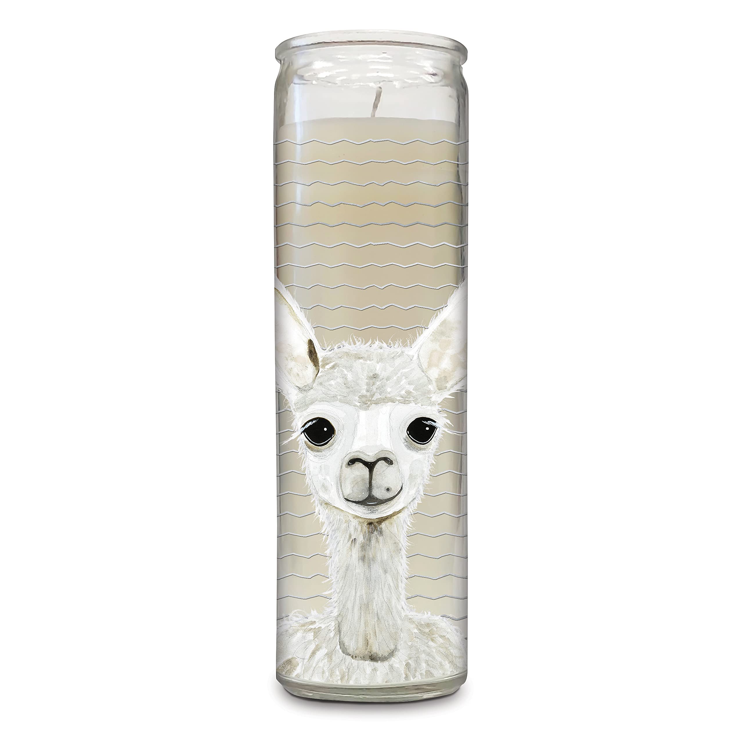 Scented Cathedral Candle by Studio Oh! - 13-Ounce Soy-Blend Wax Pillar Candle in Decorative Glass Container - Passion Fruit - Burns up to 115 Hours