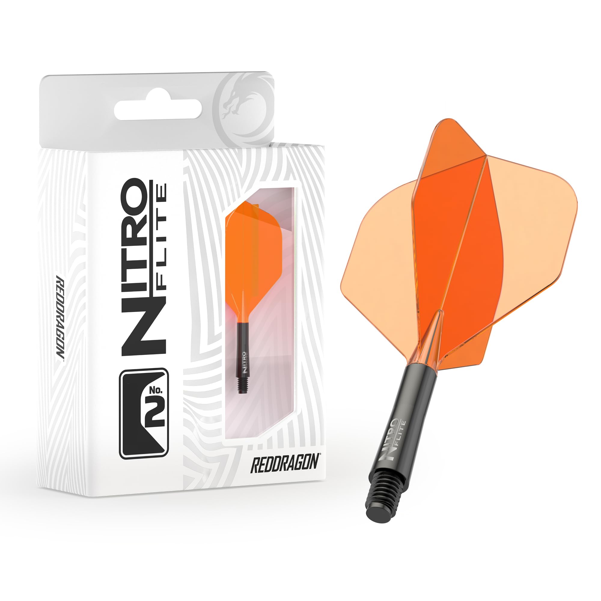 RED DRAGON Darts – Nitro Flite Integrada Sistema de Vuelo y Eje – No.2 Forma y diseño - Disponible en Niveles Corto, Intermedio y Medio - Variedad de Colores - Accesorios de Dardos Profesionales — view 22