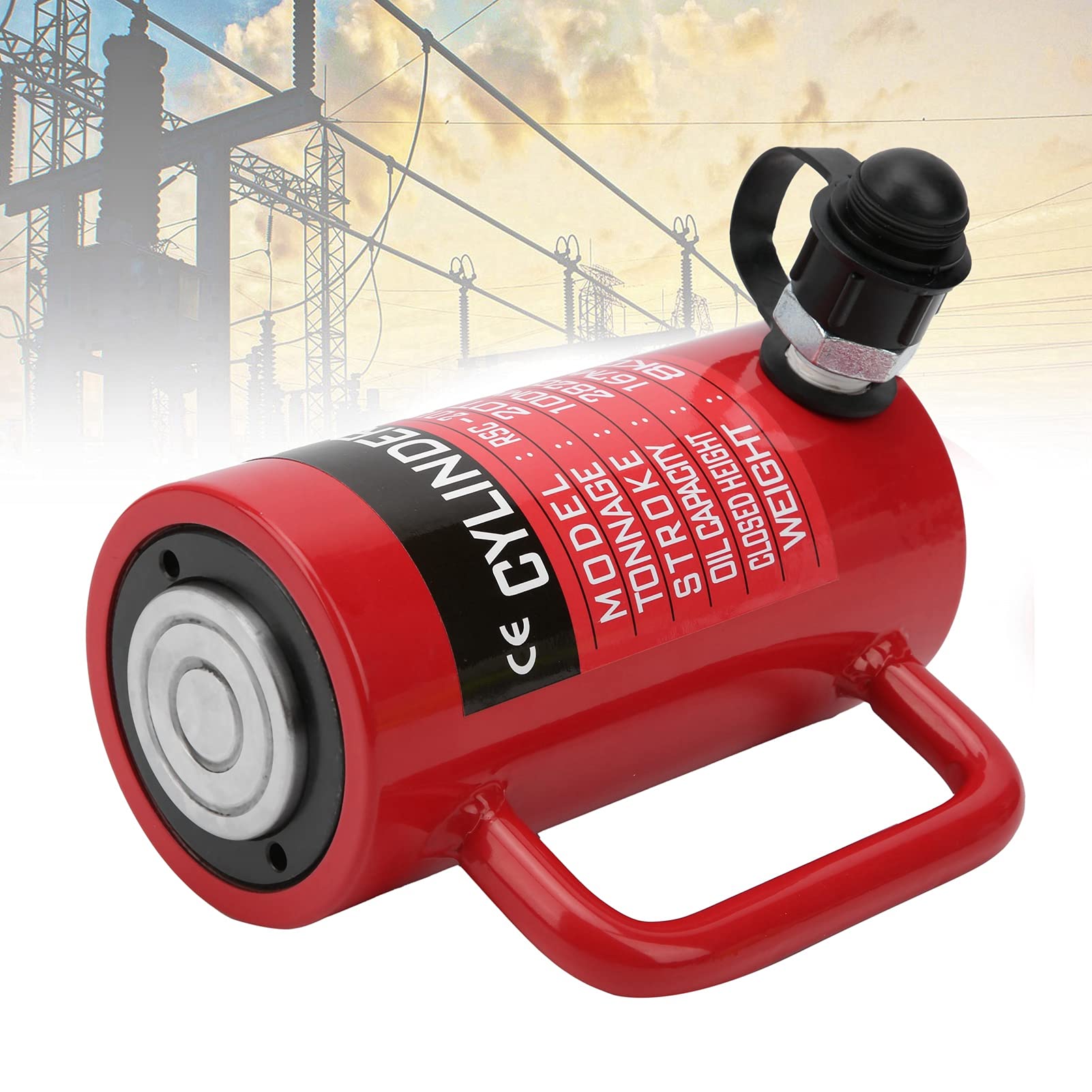 Trwały Cylinder Hydrauliczny 20T Oddzielne Tłoki Otworu do Produktów Przemysłowych RSC -20100