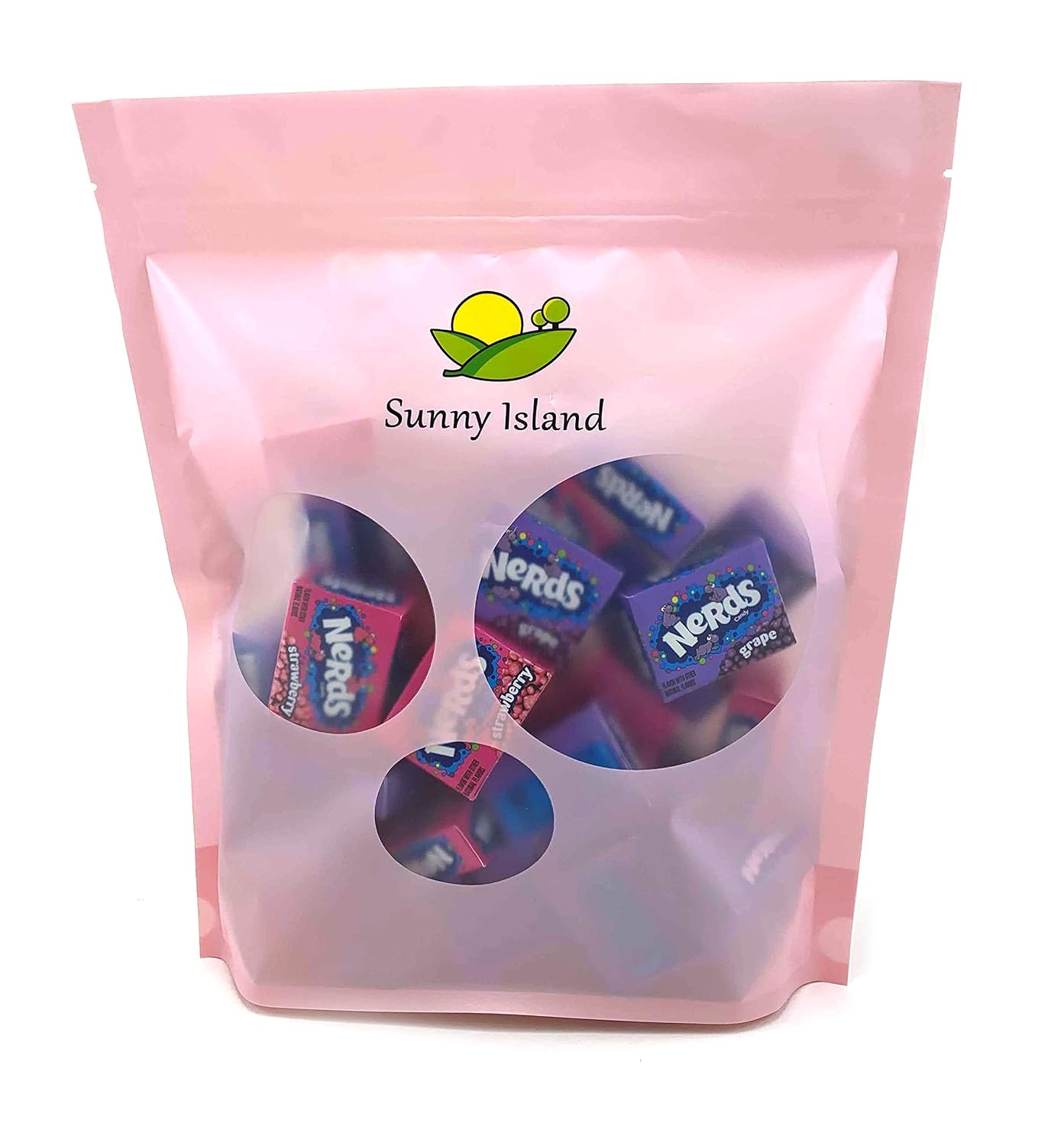 Valentine's Nerds Strawberry & Grape Flavored Candy Mini Boxes, Individually Wrapped, 2 Pound Bag