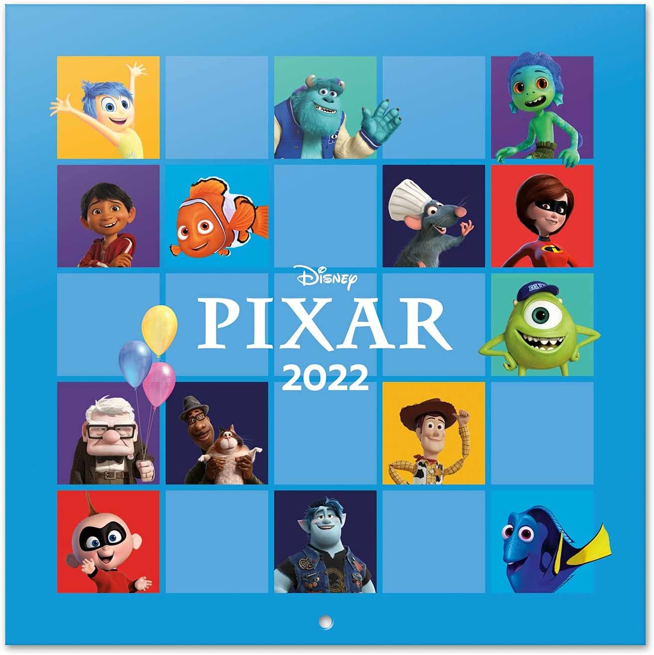 Grupo Erik: Official Disney Pixar 2022 Wall Calendar, 2022 Calendar, 12' x 12' Square, Family, Disney, Kids Calendar 2022