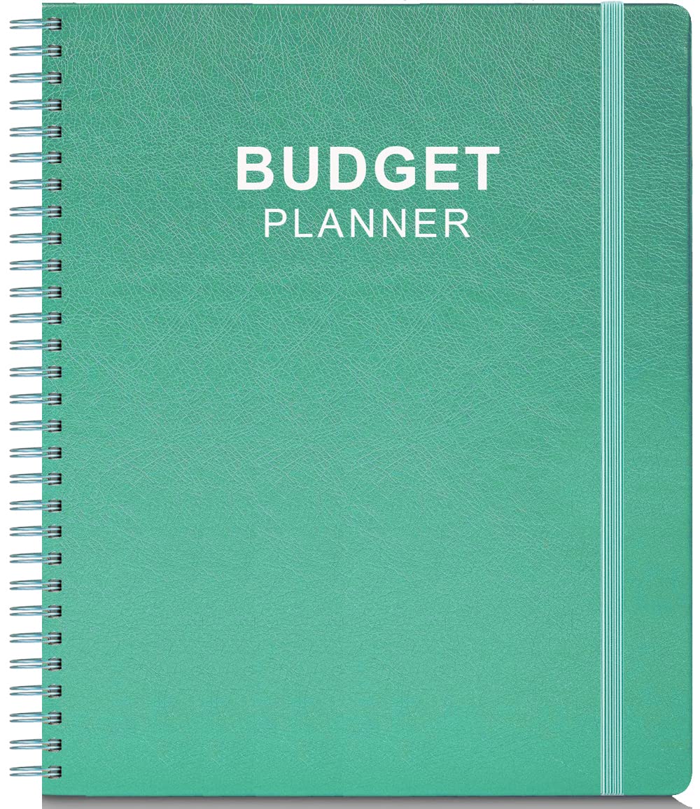 Budget Planner & Monthly Bill Organizer with Pockets. Expense Tracker Notebook, Budgeting Journal and Financial Planner Budget Book to Control Your