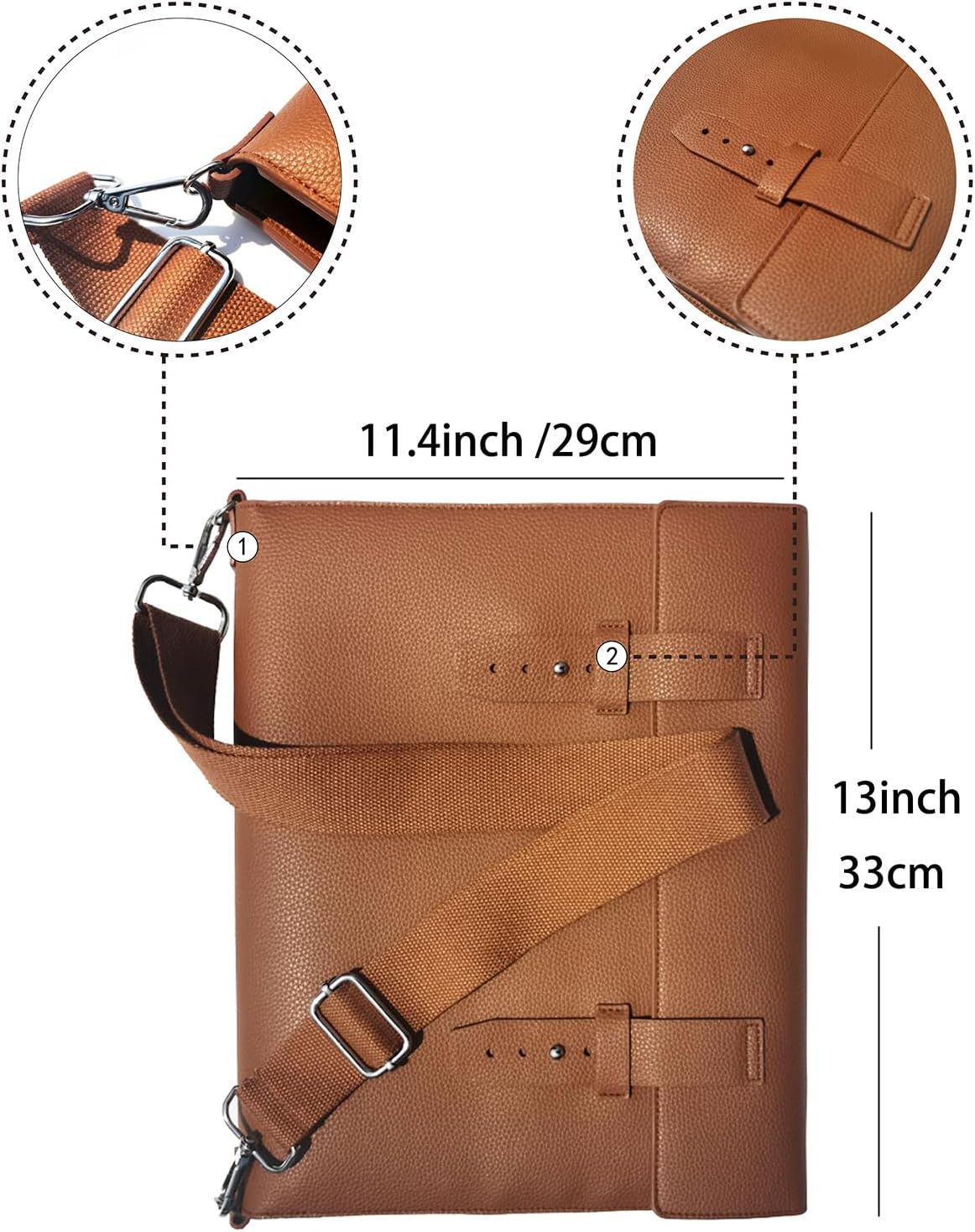 Leather Sketch Book Cover, Leather Sketchbook Holder for 9"x12", Travel Sketch Board Pad Pencil Holder, Drawing SketchBook Cover Pencil Case, Painter Artist Sketch Pad Holder (Large)