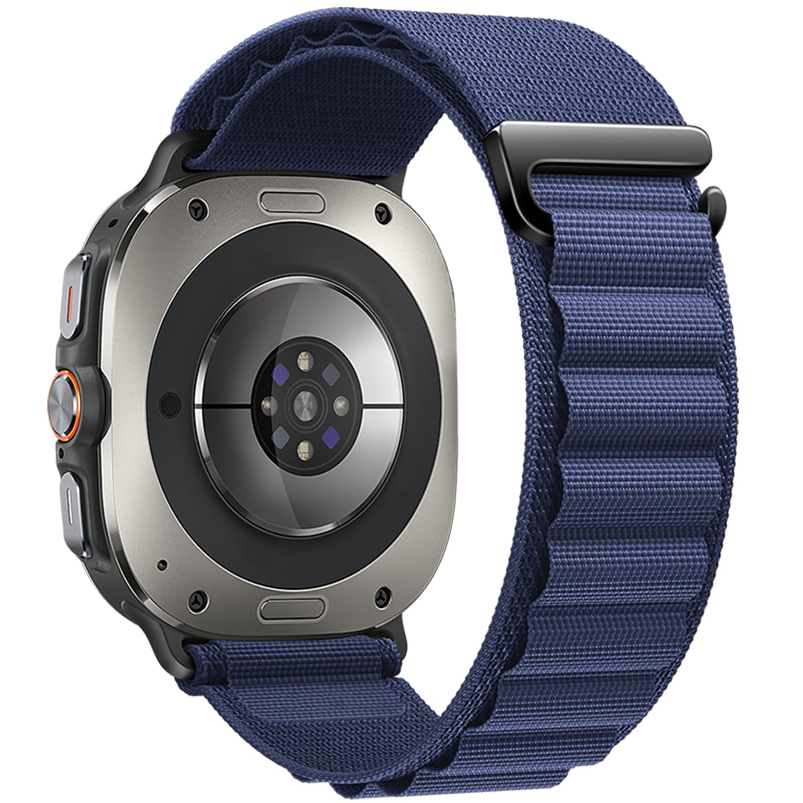 Loop Nylon Bands Compatible with Samsung Galaxy Watch Ultra 47mm (2024),Adjustable with Metal C-Hook Sport Replacement Strap for Men Women-image-31