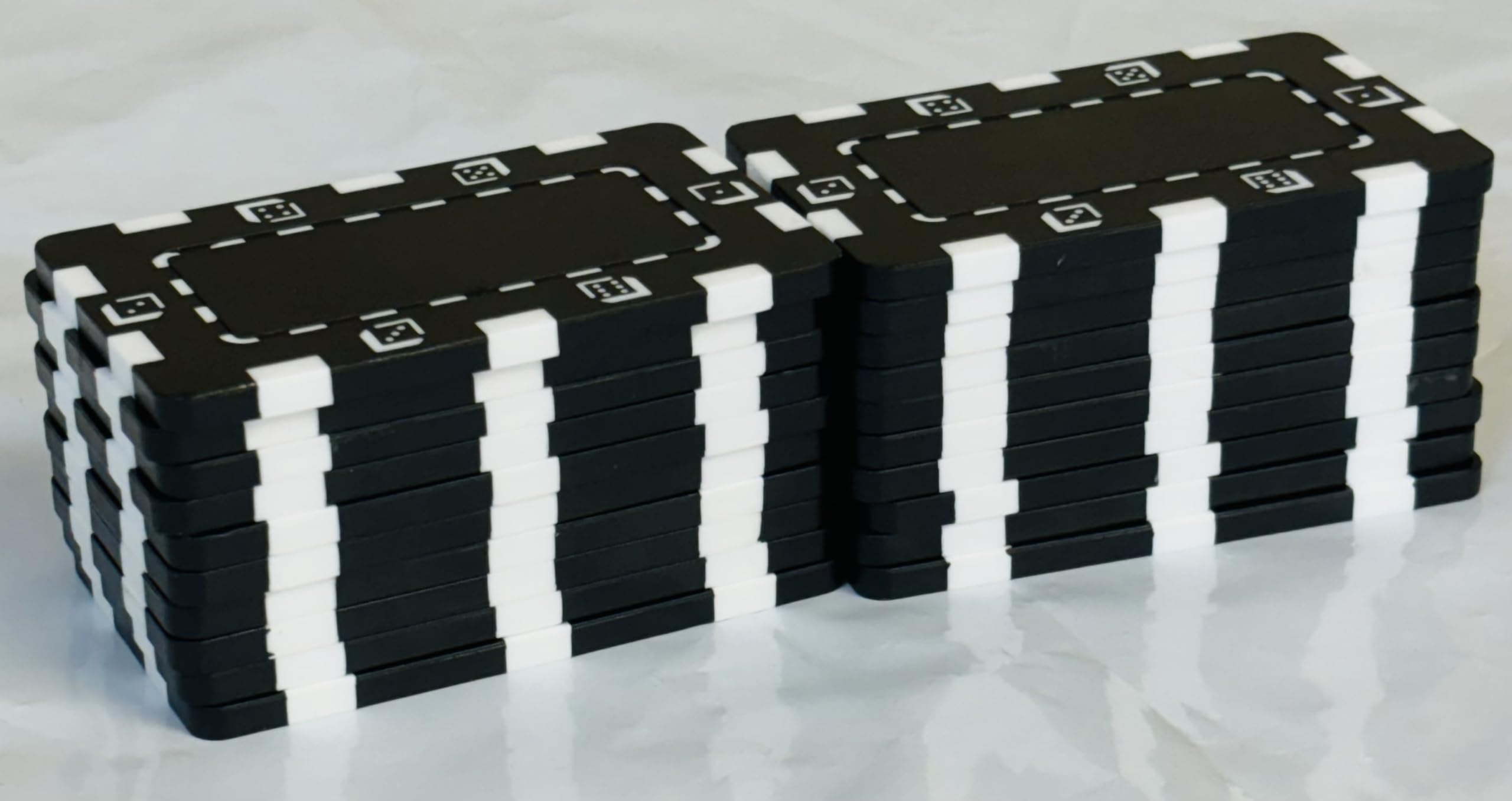 Amazon | 四角カジノチップ数字無し [ばら売り20枚単位] ポーカー