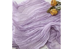 Lilac Cheesecloth Table Runner: The Perfect Springtime Decoration