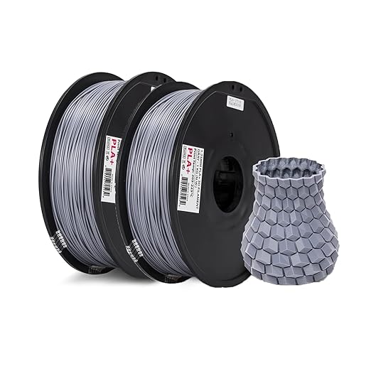 INLAND Micro Center PLA+ 3D Printing Filament 1.75mm Gray