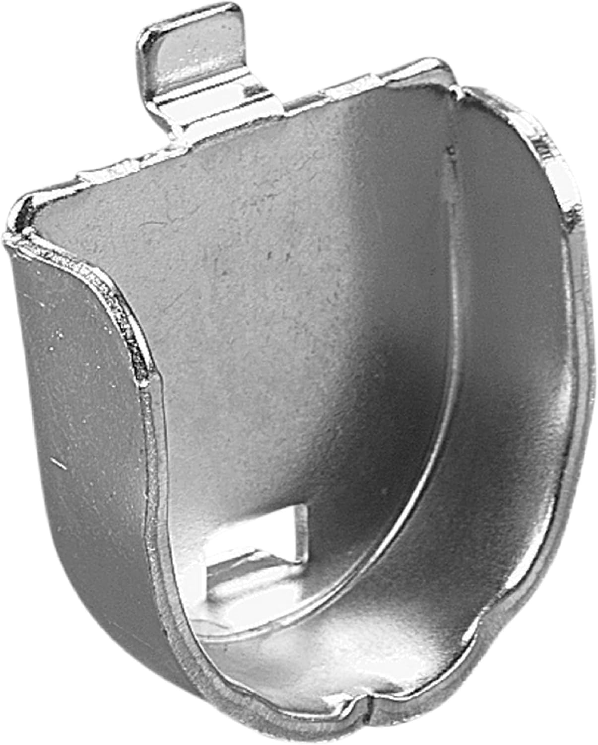 KV Closet Rod Pilaster Flange (2-pk) for 1-1/16" O.D. Tube - Made in USA - for Knape & Vogt 233 & 255 Series Pilasters - Wardrobe End Support Bracket, Heavy-Duty