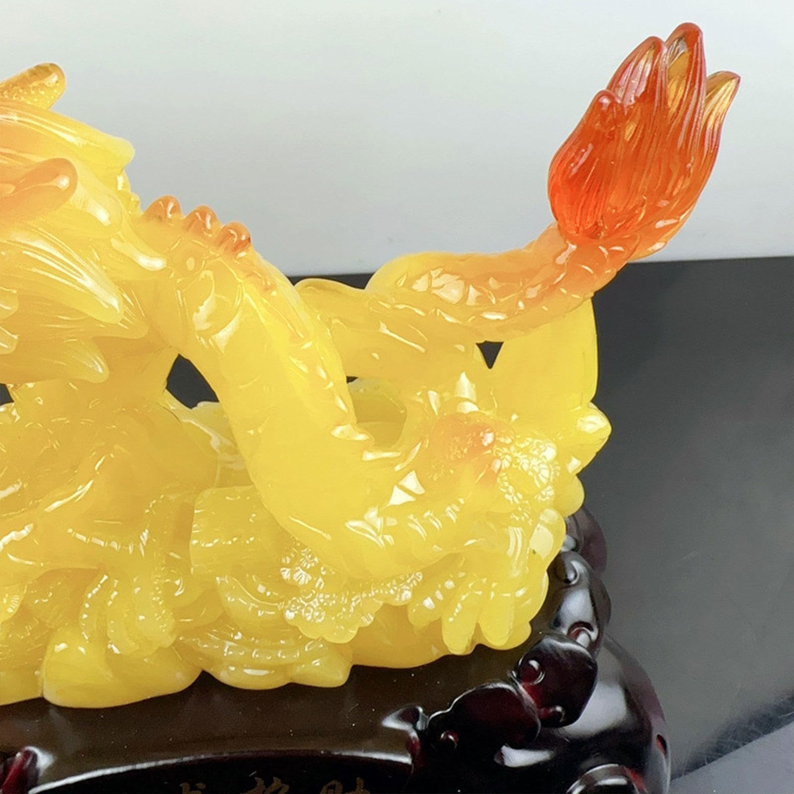 Drachenornament, Drachenfiguren aus Kunstharz, Dekoration for Zuhause oder das Büro