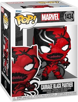 Funko POP Marvel Carnageized - Black Panther - Marvel Comics - Collectable Vinyl Figure - Gift Idea - Official Merchandise - for Kids & Adults - Comic Books Fans - Model Figure for Collectors