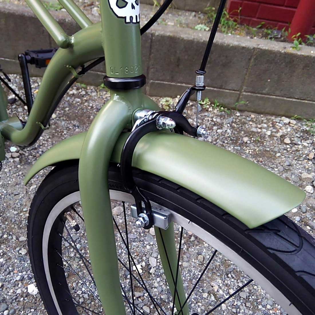 Amazon | 自転車 通販 KB 24KB-1SP カーキ 24インチ レインボー