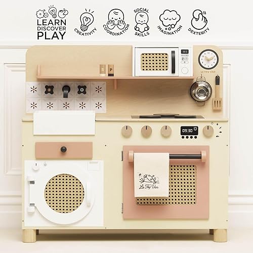 Miniatura 4 de Le Toy Van Juego de muebles de cocina de madera grande  Juego de muebles de cocina y electrodomésticos Grand - Adecuado para más de 36 meses