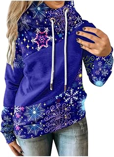 KonJim Cute Fall Casual Drawstring Jacket Women's Long Sleeve Sweatshirt Jacket Coat With Pockets Open Front Bolero Shrugs Coat Tops S-3XL Womens Sleepwear