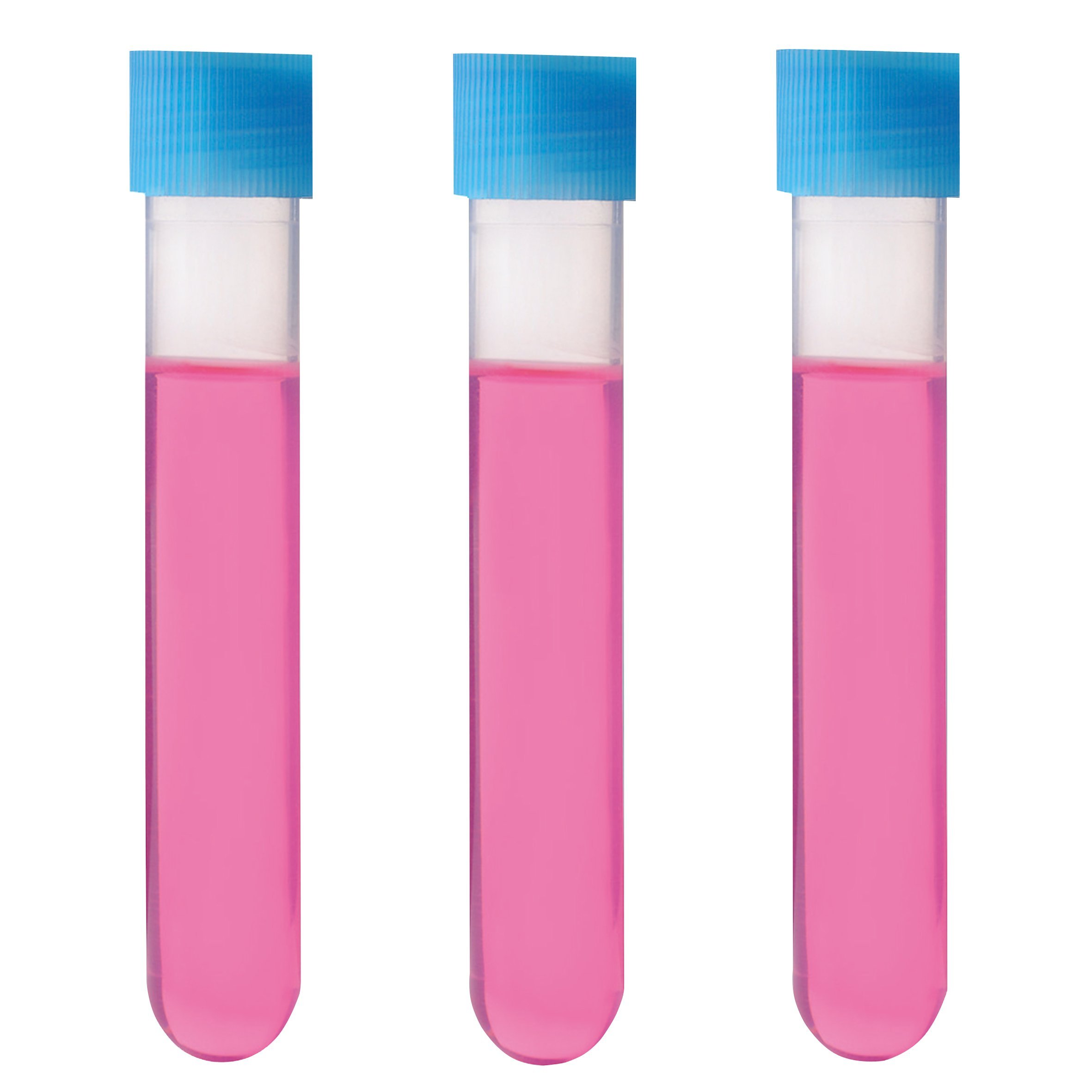 neoLab 2-0140 - Tubos de centrifuga (de polipropileno) de 13 ml, 16 x 100 mm, con tapa, color azul (200 unidades)