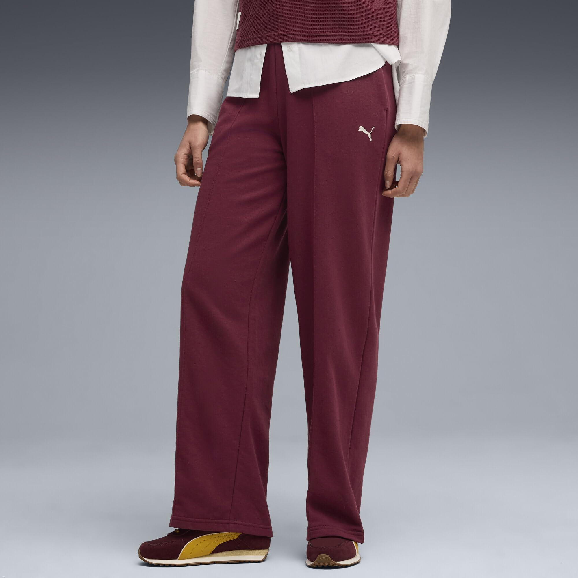 PUMA Damen Class Straight Fit High-Waist-Hose