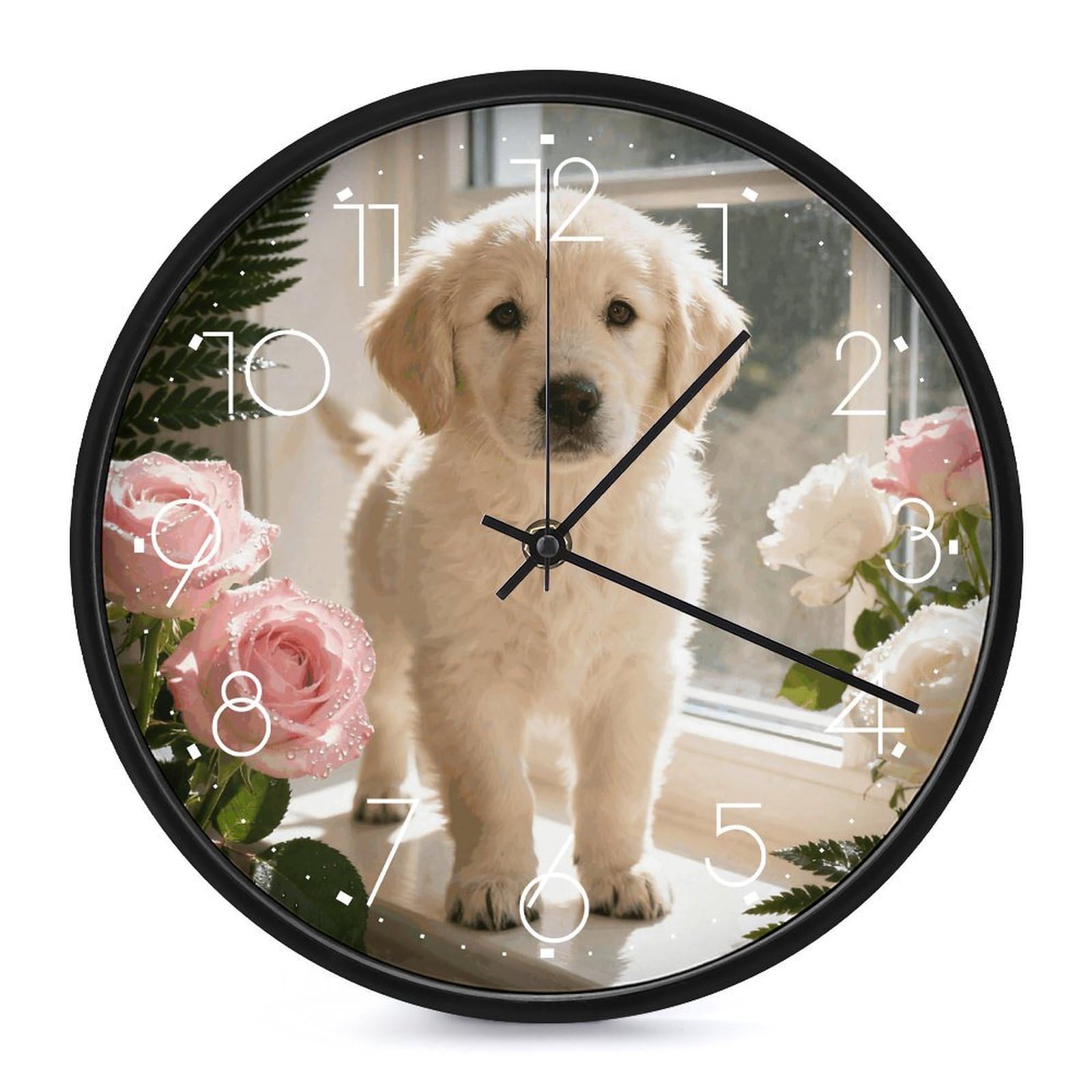 Horloge murale moderne silencieuse Sunny pour éliminer le bruit du tic-tac dans le salon