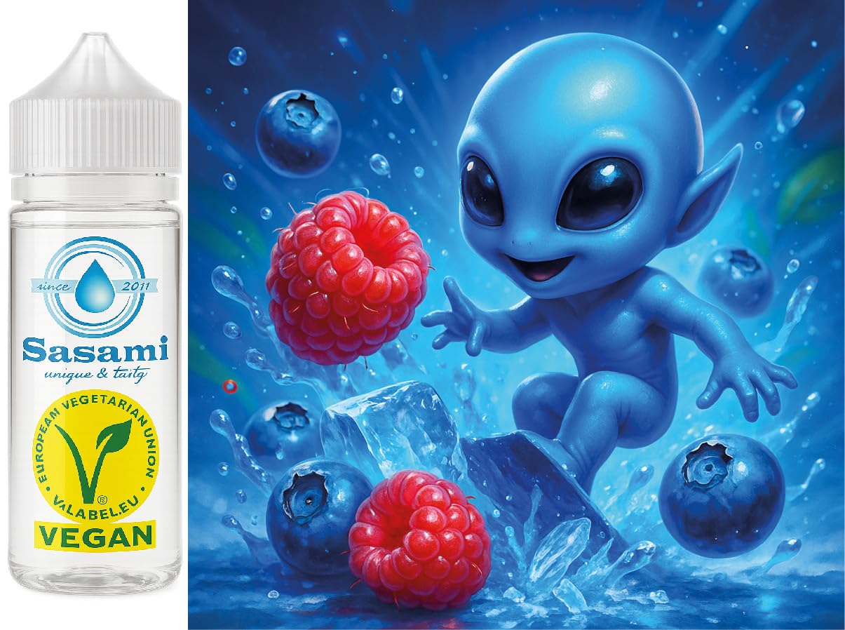 Blue Alien aroma concentrato - vegano - Sasami - 100ml