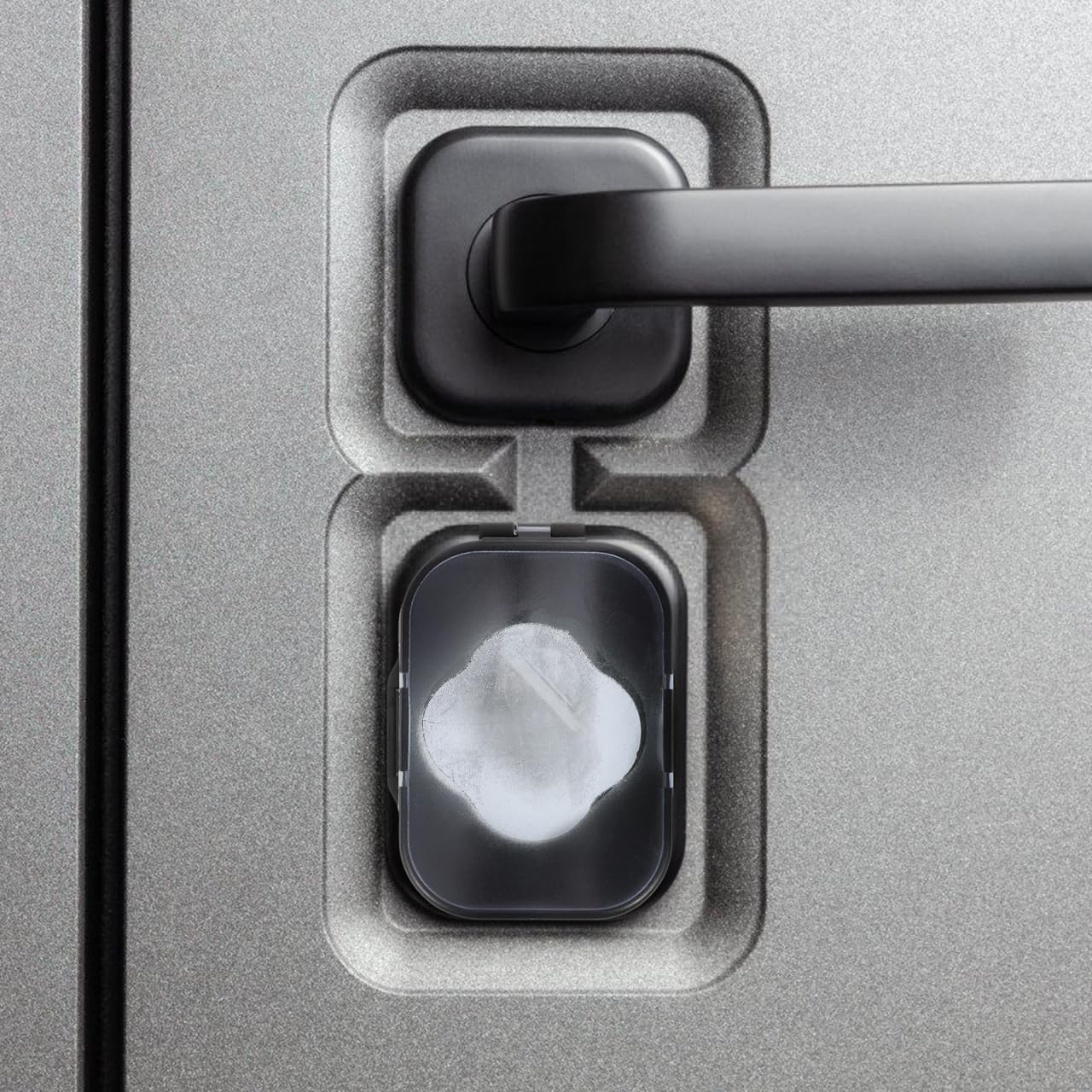 TOYANDONA 1pc Safety Lock Cover Child Safety Lock Child Proof Door Handle Child Proof Door Cover Child Proof Door Lock Cover Child Safety Door Cover Stove Abs Knob Security Door Baby
