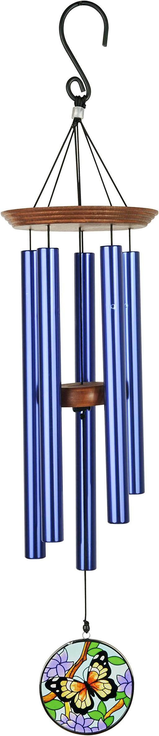 AWCL C&F Precision Tuned Wind Chime with Butterfly Sun-Catcher WCL61011 28"