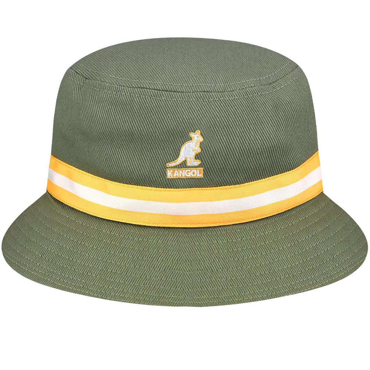 Kangol Sombrero Algodón Stripe Lahinch Mujer/Hombre - de Pescador con Banda Grosgrain Verano/Invierno Primavera Verano Otoño Invierno