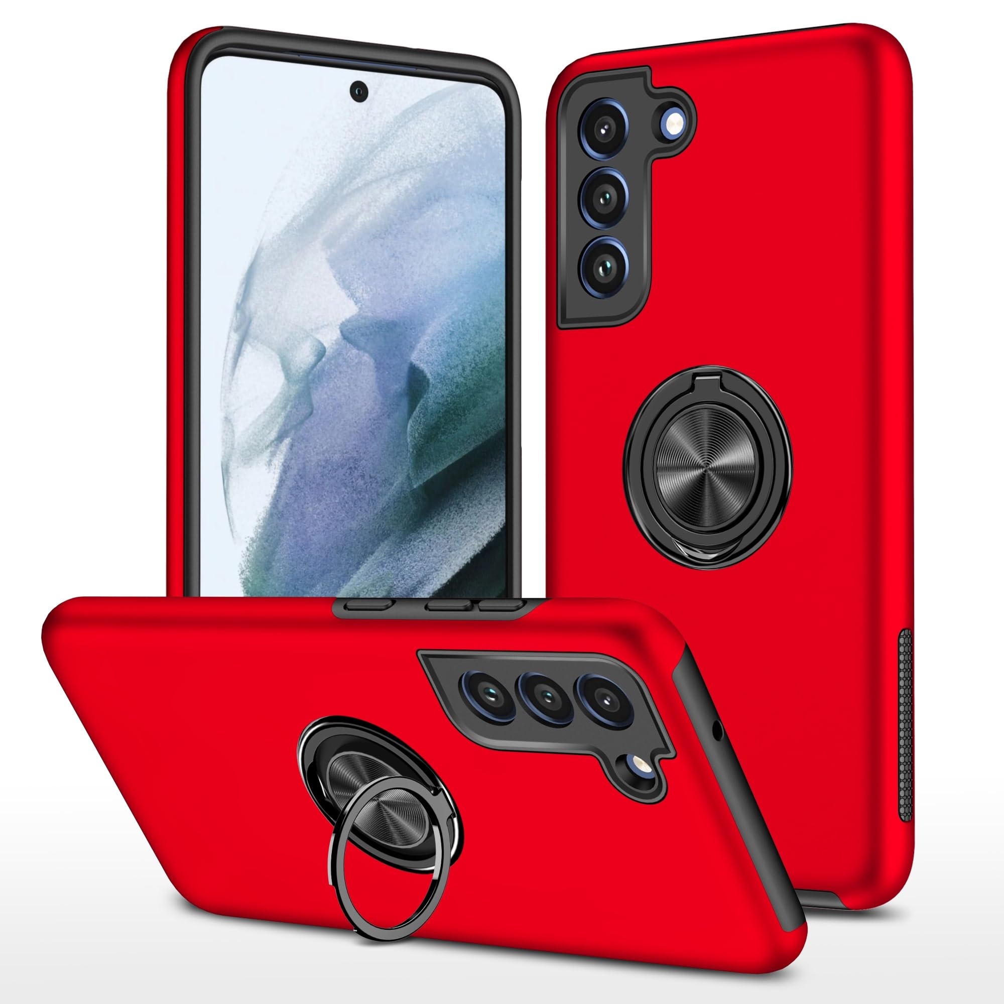 Coque Samsung S21 FE antichoc robuste avec support béquille intégré anti-chute - 8