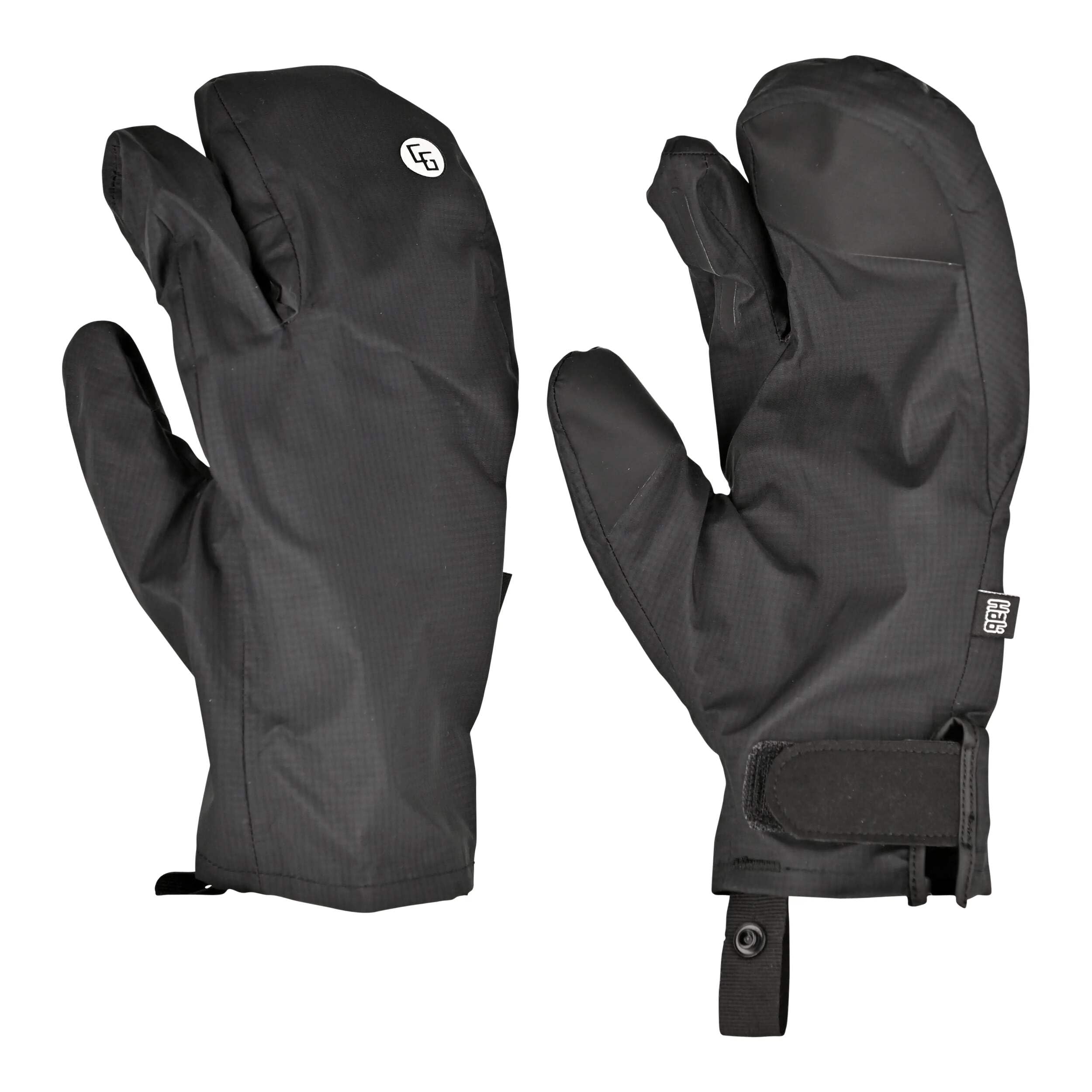 CG HABITATS Shell Trigger Mitten Black Large