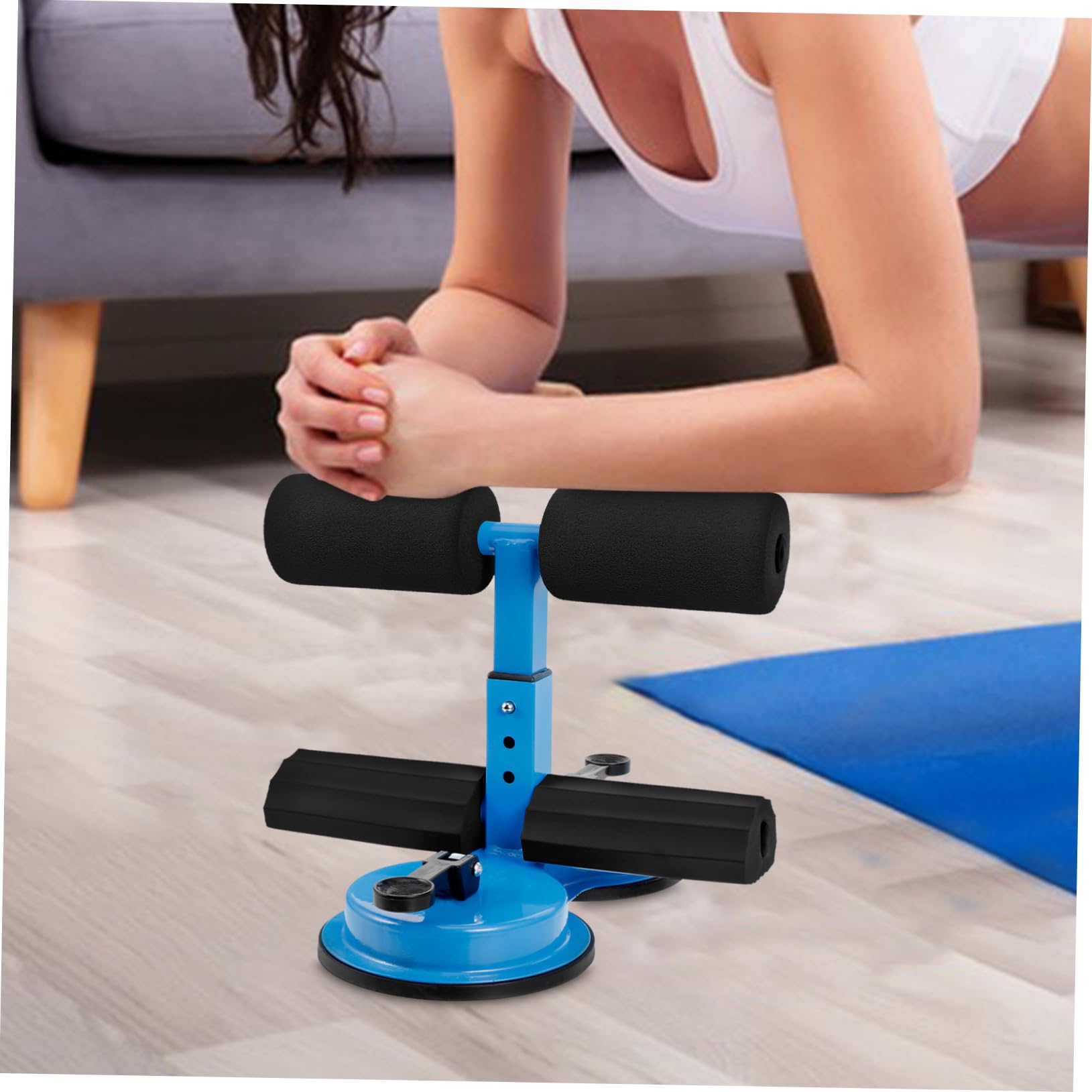 GANAZONO Stomach Exercise Equipment Abdominal Curl Assist Fitness Bench Sit-up Device Sit-up Aid Portable Home Gym